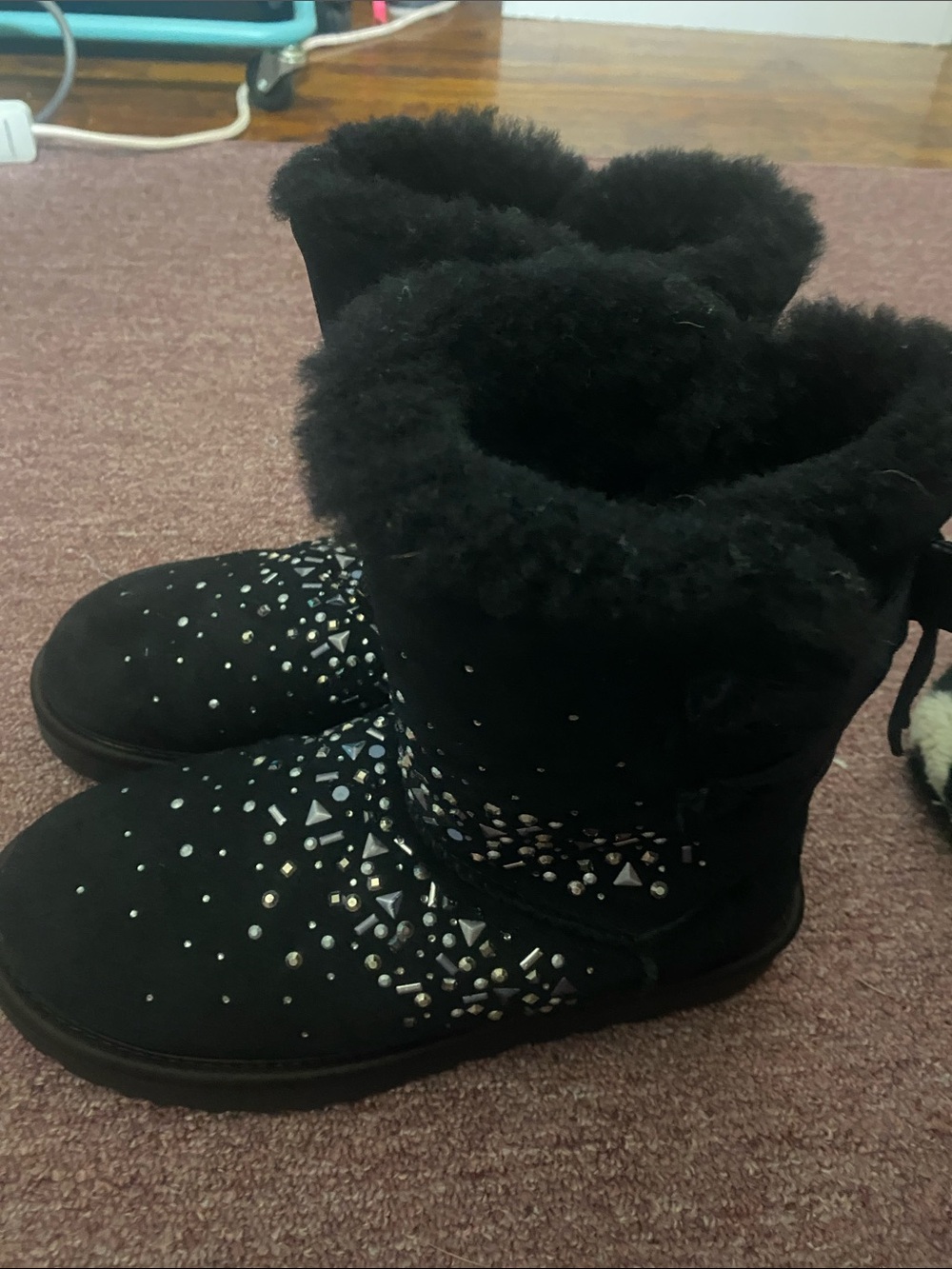 Ugg Boots with Decorative Studs